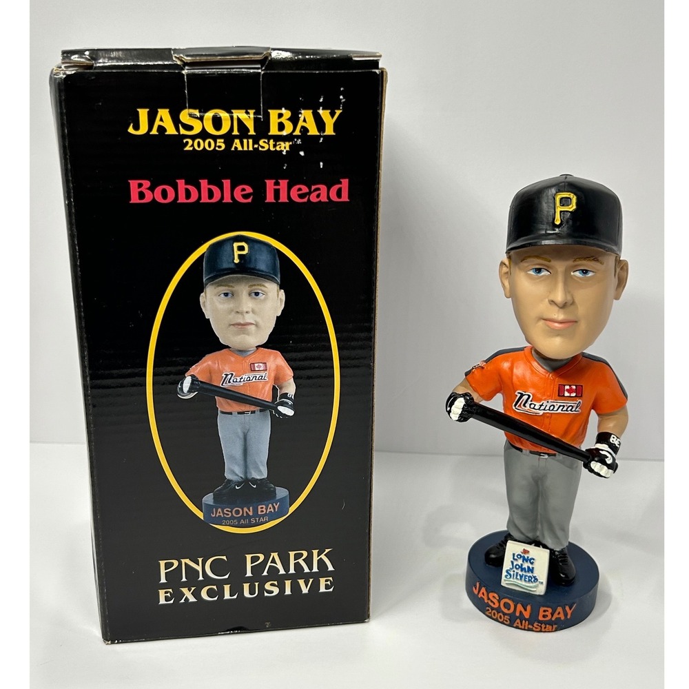 Jason Bay 2005 All-Star Pittsburgh Pirates Bobblehead PNC Park Exclusive